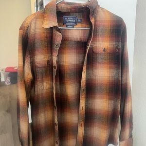 Oversized flannel shirt